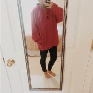 Comfy quarter zip sweater